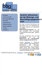 Mobile Screenshot of bbg-wue.de